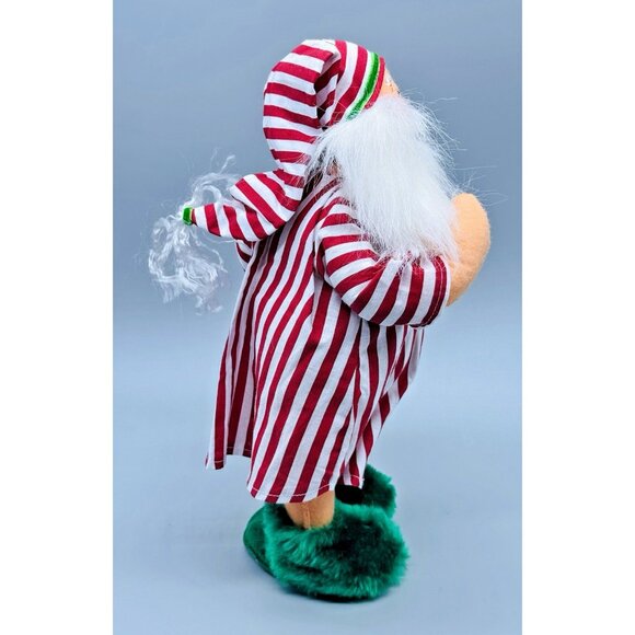 Annalee Mr Mrs Santa Claus Night Clothes Hot Water Bottle Blanket 12 inch 2006 - Picture 4 of 13